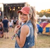image:imageFunky Junque Criss Cross Ponytail Cap Messy Bun Distressed Baseball Hat  Ponytail messy bun baseball cap for women with crisscross elastic bands for beach gym gardening sporting events amp workBeige Mesh  Coral Distressed