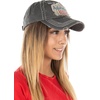 image:imageFunky Junque Distressed Baseball Cap Vintage Embroidered Dad Hat  Soft cotton distressed cap with vintage embroidery for music festivals road trips brunch amp weekend styleAnd So the Adventure Begins  Black