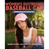 image:imageFunky Junque Distressed Baseball Cap Vintage Embroidered Dad Hat  Soft cotton distressed cap with vintage embroidery for music festivals road trips brunch amp weekend styleAmerican Flag  Pink