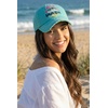 image:imageFunky Junque Distressed Baseball Cap Vintage Embroidered Dad Hat  Soft cotton distressed cap with vintage embroidery for music festivals road trips brunch amp weekend styleGirls Just Wanna Have Sun  Teal