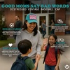 image:imageFunky Junque Distressed Baseball Cap Vintage Embroidered Dad Hat  Soft cotton distressed cap with vintage embroidery for music festivals road trips brunch amp weekend styleGood Moms Say Bad Words  Turquoise