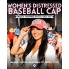 image:imageFunky Junque Distressed Baseball Cap Vintage Embroidered Dad Hat  Soft cotton distressed cap with vintage embroidery for music festivals road trips brunch amp weekend styleBeach Please Metallic  Coral