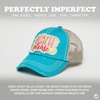 image:imageFunky Junque Distressed Baseball Cap Vintage Embroidered Dad Hat  Soft cotton distressed cap with vintage embroidery for music festivals road trips brunch amp weekend styleBeach Please Metallic  Teal