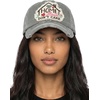 image:imageFunky Junque Distressed Baseball Cap Vintage Embroidered Dad Hat  Soft cotton distressed cap with vintage embroidery for music festivals road trips brunch amp weekend styleHome Hair Dont Care  Dove Grey