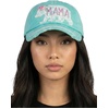 image:imageFunky Junque Distressed Baseball Cap Vintage Embroidered Dad Hat  Soft cotton distressed cap with vintage embroidery for music festivals road trips brunch amp weekend styleMama Bear Lace  Mint