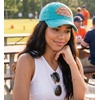 image:imageFunky Junque Distressed Baseball Cap Vintage Embroidered Dad Hat  Soft cotton distressed cap with vintage embroidery for music festivals road trips brunch amp weekend styleFootball Mama  Turquoise