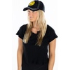 image:imageFunky Junque Distressed Baseball Cap Vintage Embroidered Dad Hat  Soft cotton distressed cap with vintage embroidery for music festivals road trips brunch amp weekend styleSmiley Face  Black
