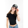 image:imageFunky Junque Distressed Baseball Cap Vintage Embroidered Dad Hat  Soft cotton distressed cap with vintage embroidery for music festivals road trips brunch amp weekend styleSoftball Mom  Black