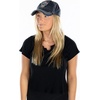 image:imageFunky Junque Distressed Baseball Cap Vintage Embroidered Dad Hat  Soft cotton distressed cap with vintage embroidery for music festivals road trips brunch amp weekend styleSugar Skull  Black