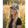 image:imageFunky Junque Distressed Baseball Cap Vintage Embroidered Dad Hat  Soft cotton distressed cap with vintage embroidery for music festivals road trips brunch amp weekend styleBlessed  Black