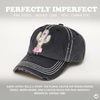 image:imageFunky Junque Distressed Baseball Cap Vintage Embroidered Dad Hat  Soft cotton distressed cap with vintage embroidery for music festivals road trips brunch amp weekend styleCactus  Black