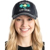 image:imageFunky Junque Distressed Baseball Cap Vintage Embroidered Dad Hat  Soft cotton distressed cap with vintage embroidery for music festivals road trips brunch amp weekend stylePickleball is My Therapy  Black