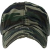 image:imageFunky Junque Distressed Cotton Dad Hat Low Profile Baseball Cap  Breathable 100 cotton dad hat with tuck amp slide metal buckle for everyday wear casual style amp allday comfortDistressed Camo Green