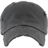 image:imageFunky Junque Distressed Cotton Dad Hat Low Profile Baseball Cap  Breathable 100 cotton dad hat with tuck amp slide metal buckle for everyday wear casual style amp allday comfortDistressed Dark Grey