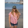 image:imageFunky Junque Distressed Cotton Dad Hat Low Profile Baseball Cap  Breathable 100 cotton dad hat with tuck amp slide metal buckle for everyday wear casual style amp allday comfortDistressed Camo Green