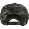image:imageFunky Junque Distressed Cotton Dad Hat Low Profile Baseball Cap  Breathable 100 cotton dad hat with tuck amp slide metal buckle for everyday wear casual style amp allday comfortDistressed Camo Green