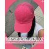 image:imageFunky Junque Distressed Mesh Low Profile Trucker Hat Snapback Cap  Distressed trucker with breathable mesh panels for rodeos country concerts ranch work festivals amp Western styleHot Pink