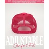 image:imageFunky Junque Distressed Mesh Low Profile Trucker Hat Snapback Cap  Distressed trucker with breathable mesh panels for rodeos country concerts ranch work festivals amp Western styleHot Pink