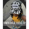 image:imageFunky Junque Distressed Mesh Low Profile Trucker Hat Snapback Cap  Distressed trucker with breathable mesh panels for rodeos country concerts ranch work festivals amp Western styleCow Girl Cow PrintBlack