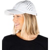 image:imageFunky Junque Distressed Washed Baseball Cap Vintage Cotton Dad Hat  Soft cotton dad hat with 6 panel eyelet design for the beach pool music festivals concerts amp barbecuesBasketweave White
