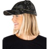 image:imageFunky Junque Distressed Washed Baseball Cap Vintage Cotton Dad Hat  Soft cotton dad hat with 6 panel eyelet design for the beach pool music festivals concerts amp barbecuesBasketweave Black Camo
