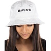 image:imageFunky Junque Embroidered Bridal Bucket Hat  Lightweight Cotton Bucket Hat with Sun Protection Beach Festival and Sun Reversible Bucket Hats for WomenBride  White