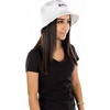 image:imageFunky Junque Embroidered Bridal Bucket Hat  Lightweight Cotton Bucket Hat with Sun Protection Beach Festival and Sun Reversible Bucket Hats for WomenBride  White