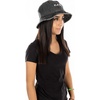 image:imageFunky Junque Embroidered Bridal Bucket Hat  Lightweight Cotton Bucket Hat with Sun Protection Beach Festival and Sun Reversible Bucket Hats for WomenBabe  Black