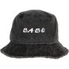 image:imageFunky Junque Embroidered Bridal Bucket Hat  Lightweight Cotton Bucket Hat with Sun Protection Beach Festival and Sun Reversible Bucket Hats for WomenBabe  Black