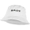 image:imageFunky Junque Embroidered Bridal Bucket Hat  Lightweight Cotton Bucket Hat with Sun Protection Beach Festival and Sun Reversible Bucket Hats for WomenBride  White