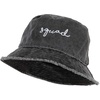 image:imageFunky Junque Embroidered Bridal Bucket Hat  Lightweight Cotton Bucket Hat with Sun Protection Beach Festival and Sun Reversible Bucket Hats for WomenSquad  Black