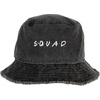 image:imageFunky Junque Embroidered Bridal Bucket Hat  Lightweight Cotton Bucket Hat with Sun Protection Beach Festival and Sun Reversible Bucket Hats for WomenSquad  Black