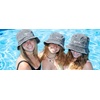 image:imageFunky Junque Embroidered Bridal Bucket Hat  Lightweight Cotton Bucket Hat with Sun Protection Beach Festival and Sun Reversible Bucket Hats for WomenSquad  Black