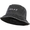 image:imageFunky Junque Embroidered Bridal Bucket Hat  Lightweight Cotton Bucket Hat with Sun Protection Beach Festival and Sun Reversible Bucket Hats for WomenSquad  Black