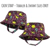 image:imageFunky Junque Family Matching Bucket Hats  Lightweight Cotton Bucket Hat with Sun Protection Mommy amp Me Matching HatsAbstract Patterns  Black  Infant XsS
