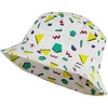 image:imageFunky Junque Family Matching Bucket Hats  Lightweight Cotton Bucket Hat with Sun Protection Mommy amp Me Matching HatsAdultToddler  Abstract White  2 Pack