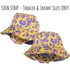 image:imageFunky Junque Family Matching Bucket Hats  Lightweight Cotton Bucket Hat with Sun Protection Mommy amp Me Matching HatsLeopard Print  Toddler ML