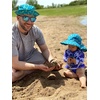 image:imageFunky Junque Family Matching Bucket Hats  Lightweight Cotton Bucket Hat with Sun Protection Mommy amp Me Matching HatsSquiggle Print  Adult LXl