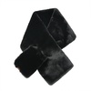 image:imageFunky Junque Faux Fur Shawl Wrap for Women  Ultra Soft Winter Lined Neck Scarf Elegant PullThru Wrap for Cold WeatherBlack