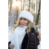image:imageFunky Junque Faux Fur Shawl Wrap for Women  Ultra Soft Winter Lined Neck Scarf Elegant PullThru Wrap for Cold WeatherIvory