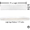 image:imageFunky Junque Faux Fur Shawl Wrap for Women  Ultra Soft Winter Lined Neck Scarf Elegant PullThru Wrap for Cold WeatherIvory
