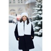 image:imageFunky Junque Faux Fur Shawl Wrap for Women  Ultra Soft Winter Lined Neck Scarf Elegant PullThru Wrap for Cold WeatherIvory