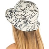 image:imageFunky Junque Flash Reflective Bucket Hat Bendable Brim Raver Cap  Reflective bucket hat with bendable wire brim for music festivals raves night runs biking amp streetwearMarble Beige