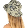 image:imageFunky Junque Flash Reflective Bucket Hat Bendable Brim Raver Cap  Reflective bucket hat with bendable wire brim for music festivals raves night runs biking amp streetwearMarble Sage