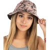 image:imageFunky Junque Flash Reflective Bucket Hat Bendable Brim Raver Cap  Reflective bucket hat with bendable wire brim for music festivals raves night runs biking amp streetwearMarble Rose