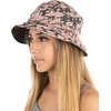 image:imageFunky Junque Flash Reflective Bucket Hat Bendable Brim Raver Cap  Reflective bucket hat with bendable wire brim for music festivals raves night runs biking amp streetwearMarble Rose