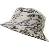 image:imageFunky Junque Flash Reflective Bucket Hat Bendable Brim Raver Cap  Reflective bucket hat with bendable wire brim for music festivals raves night runs biking amp streetwearMarble Beige