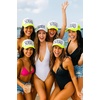 image:imageFunky Junque Funny Retro Foam Trucker Hat  Adult Humor Mesh Snapback for Bachelorette Girls Trip Weekend amp Birthday Gift6  1 Bride White  5 Squad Neon YellowWhite