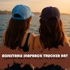 image:imageFunky Junque Funny Retro Foam Trucker Hat  Adult Humor Mesh Snapback for Bachelorette Girls Trip Weekend amp Birthday GiftCowboy  WhiteBrown