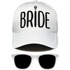 image:imageFunky Junque Funny Retro Foam Trucker Hat  Adult Humor Mesh Snapback for Bachelorette Girls Trip Weekend amp Birthday GiftHat  Sunnies Set  Bride White